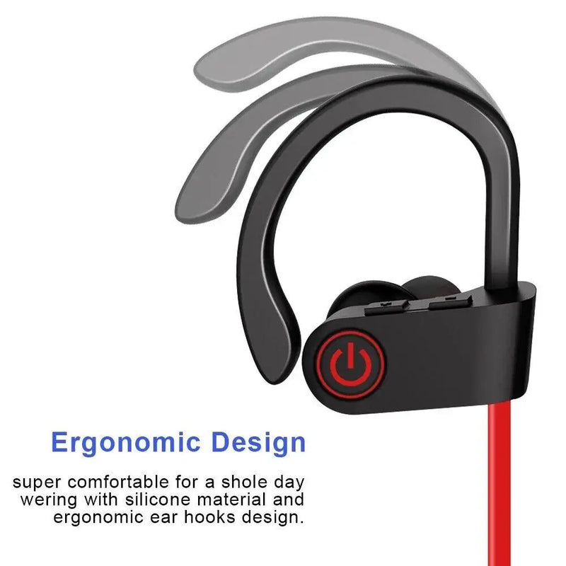 Wireless Earphone Bluetooth 5.0 Quality IPX5 Waterproof Sports Headset Hanging Neck Headphones Earbuds For Student Birthday Gift
