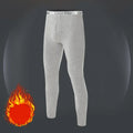 2025 Men's Thermal Underwear Pants, Slim Leggings, Fleece Thickened Skinny Warm Long Pants, Men's Warm Pants for Autumn Winter