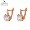 Xuping Jewelry Fashion Hot Sale Trendy Huggies Earring with Synthetic Cubic Zirconia for Girl Gifts 20160