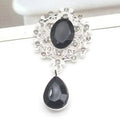 New 25 * 45 mm Alloy Flower Board Rhinestone Pendant DIY - View 16 | SAMAG