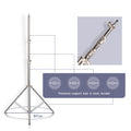 290cm Air Pressure Tripod Bearing 10kg for Camera Stainless Steel Light Stand For Ring Light Live Youtube and Photography Soft