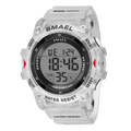 SMAEL 8123 Men's Digital Sport Watch - 50M Water Resistant LED Backlight Alarm Chronograph Stopwatch Shock Resistant