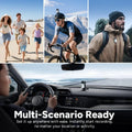 4K Thumb Cam C110+ SJCAM Magnetic POV Wearable Action Cam,170° Ultra Wide Sport Camera for Cycling,Anti-Shake﻿ Recorder