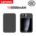 Lenovo Wireless Magnetic Power Bank 500000mAh 22.5w Super Fast Charging Portable External Battery Powerbank For iphone Huawei