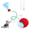 Cat Toys Interactive with 3 Play Modes, Automatic Cat Toys, Electric Moving Ball for Indoor Bored Kitten & Adult Cats