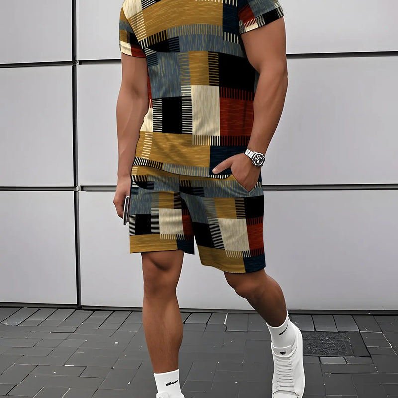 Men's Matching Sets Plus Size Menswear Tracksuit Clothing | SAMAG