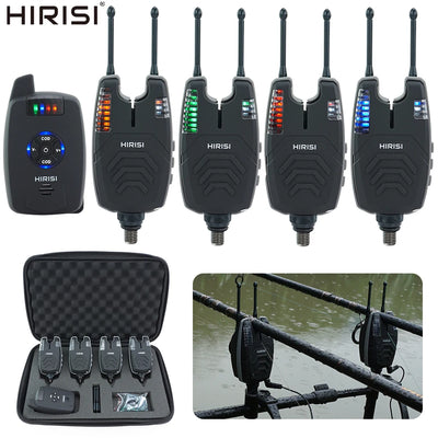Hirisi SX1 Carp Fishing Bite Alarm Set Waterproof LED | SAMAG
