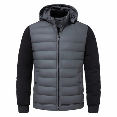 Men Lightweight Cotton Parkas Hooded Youth Casual | SAMAG