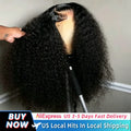 HD Transparent Deep Curly Frontal Wig 13x4 Curly Lace Front Human Hair Wigs For Black Women Wet And Wavy Water Clearance On Sale