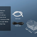 SucceBuy 2/3/6/10/15/30L Ultrasonic Cleaner with Heater Timer for Lab Tools Metal Parts Carburetor Brass Auto Parts Engine Parts