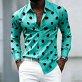 Men's shirt with polka dot print, trendy and personalized | SAMAG