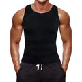 1pcs Men's Shapewear Coated Silver Vest Exercise slimming corset Compression Sweat Reducing Fat Sauna Tops Men Waist Trainer