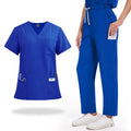 Summer Short Sleeved Hospital Doctor Uniforms Spa Uniforms Dental Clinic Medical Scrubs Suits Pet Grooming Veterinary Nurse Sets