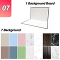 29x21cm Photography Backdrop Board 7 Pcs 2 Sided Photo Background Set 14 Wood Grain Studio Waterproof Product Photographic Props