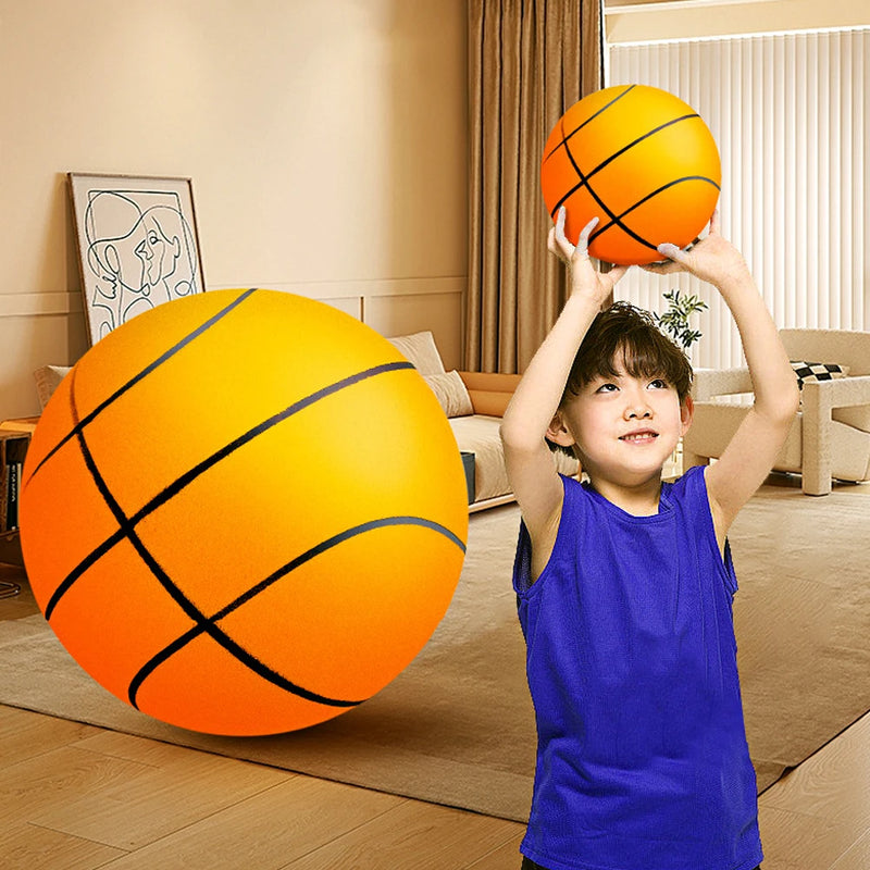 Kids Bouncing Mute Basketball 18/21/24cm Indoor - View 2 | SAMAG