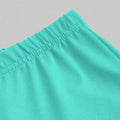 Fresh Mint Green Short - Sleeve Letter - Number Outfit - View 4 | SAMAG