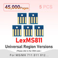 MS710 52D0H00 52D0X00 Toner Cartridge Chip MS811 MS711 for Lexmark MS811 MS810 MS812 MX710 MX711 MX810 MX811 MX812 Printer