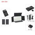 U800 U600 LED Photo Studio Video Light Recording Lighting Kit  Photography Panel Photographi Lamp For Youtube Game Live