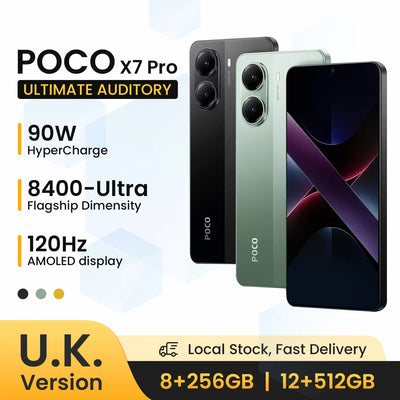 UK Version POCO X7 Pro Smartphone Dimensity Display | SAMAG