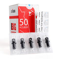 STIGMA 50PCS Mixed Professional Tattoo Cartridge Needles with Membrane Safety Cartridges Disposable Tattoo Needle
