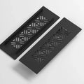 Aluminum Alloy Vents Cover Rectangle Louver Ventilator Grille Cover Breathable Mesh 50/80mm Wide Air Vent Decor
