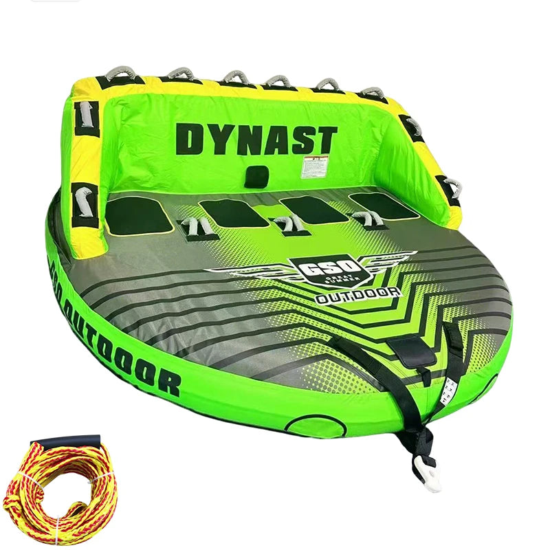 4 Person Inflatable Towel Tube Sofa,Durable, Water Sports