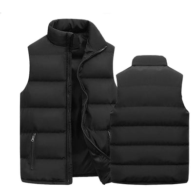 Men's Vest Jacket Warm Sleeveless Winter Waterproof | SAMAG