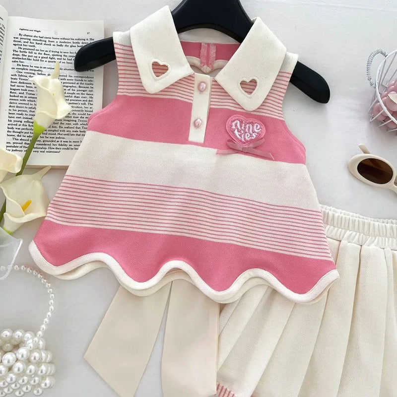 Korean Version Summer New Sweet and Cute Pink Love Collar - View 4 | SAMAG