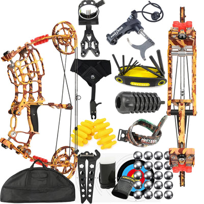 Compound Dual - use Bow 30 - 60lbs 19 Inch Axle 80 Percent | SAMAG