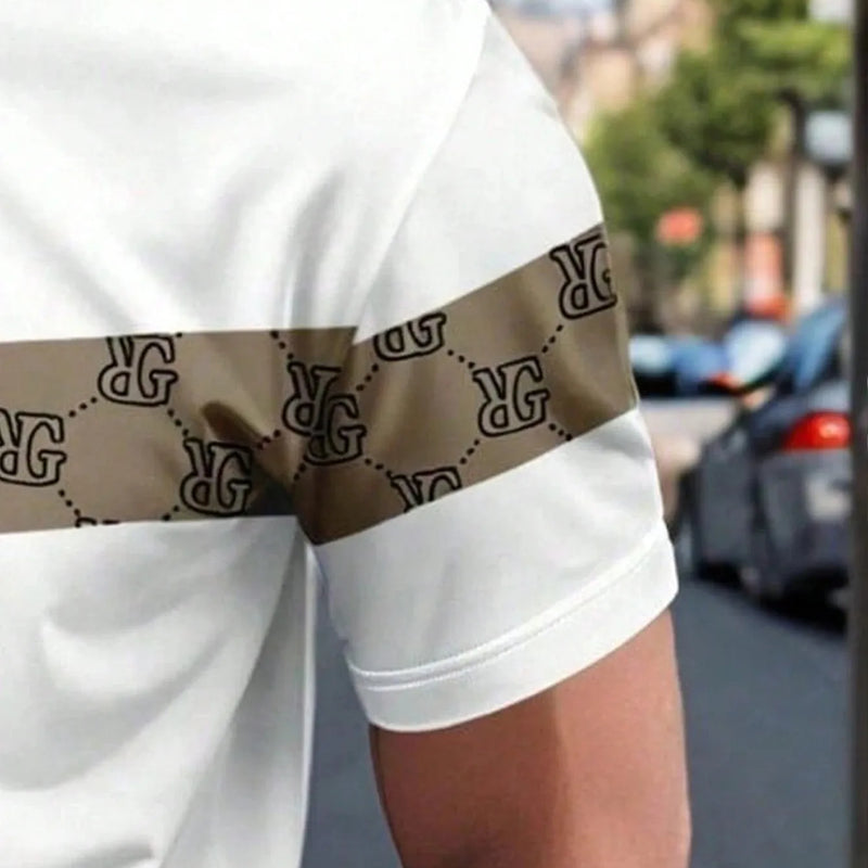 Summer Men's Suit with 3D Printed Pattern Breathable | SAMAG