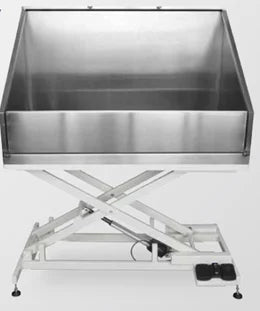 BTSS-132TE Lifting Door Stainless Steel Pet Dog Bathing Tub