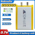 955565 Lithium Polymer Battery 3.7V 5000mAh Rechargeable Lipo Batteries for Mobile Power GPS Locator Camera Tablet PC DVD DIY