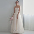 Sondr Customized Shiny Tulle Korean Evening Dresses | SAMAG