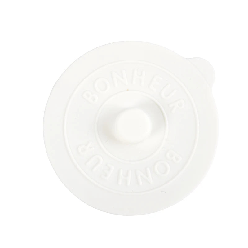 Silicone Mug Glass Cup Cover 1PC Sealing Protective Lid Heat Temperature Preserve for Tea/Coffee/Milk with Convex Handle