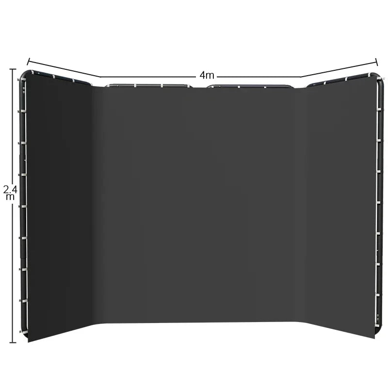 Photography Photo Studio Softbox Lighting Kit With 2.6x3M Background Frame 3pcs Backdrops Tripod Stand Reflector Board 4Umbrella