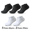 5 Pairs Ankle Running Socks Men Mesh Breathable Short | SAMAG