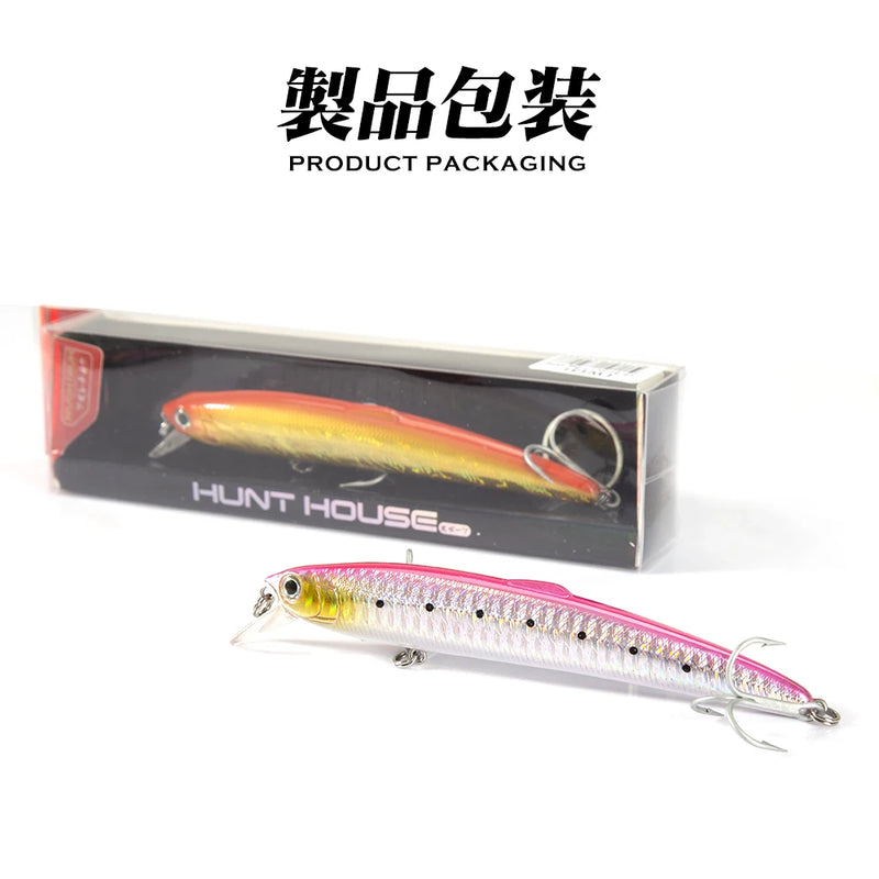 Hunthouse Saruna Minnow 90&125&147mm Floating Lure - View 6 | SAMAG