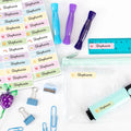 60/120/180/ Customizable transparent name stickers - View 6 | SAMAG