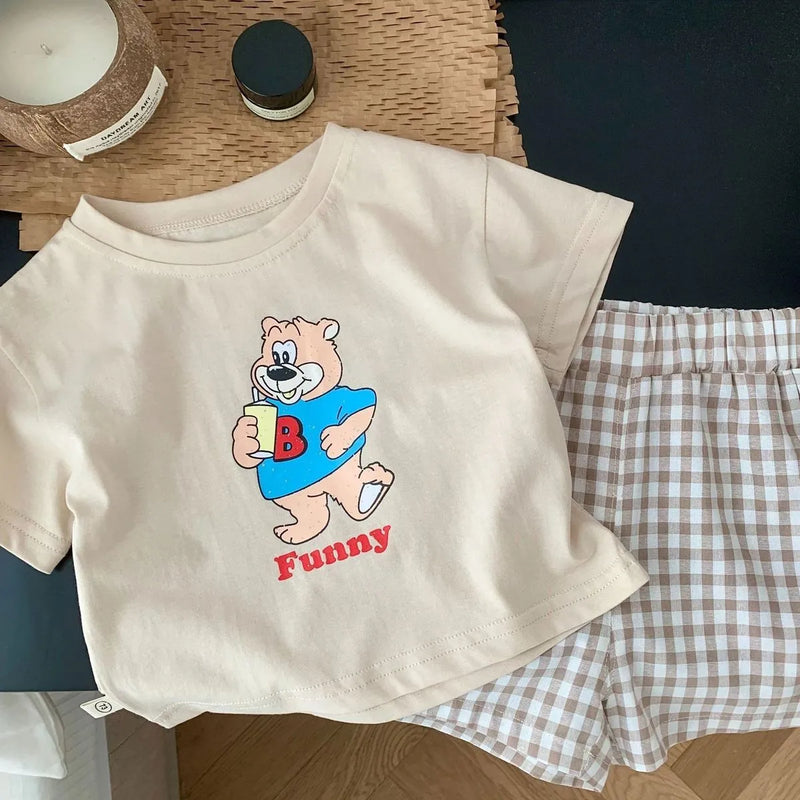 Popular Design Baby Boys T - shirt Suit Summer Clothes - View 6 | SAMAG