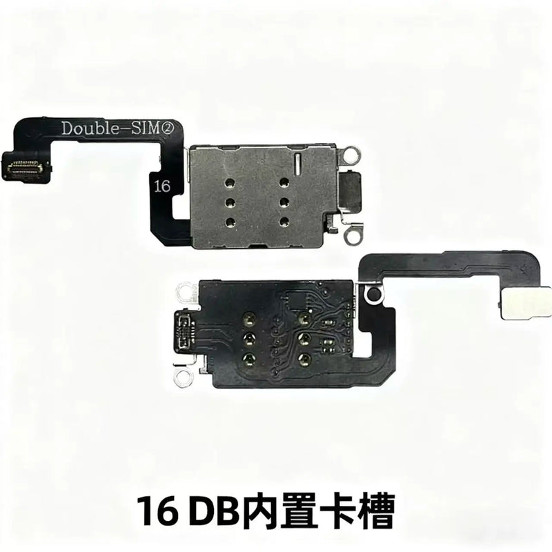 IP12 to 16 Built-In R-SIM DB Double SIM MEP SED iC Flex Cable SIM Card Management Accessory for iPhone