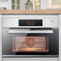Professional 5 in 1 Built-in Oven Microwave Steam Grill and Air Fryer