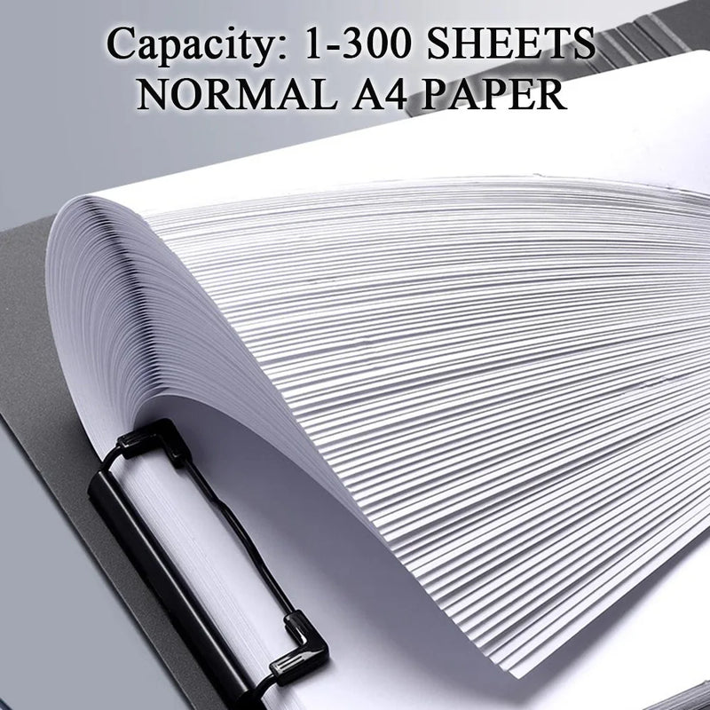 A3 A4 File Folder Clipboard Writing Pad Double Clips Paper Organizer School Office Stationary