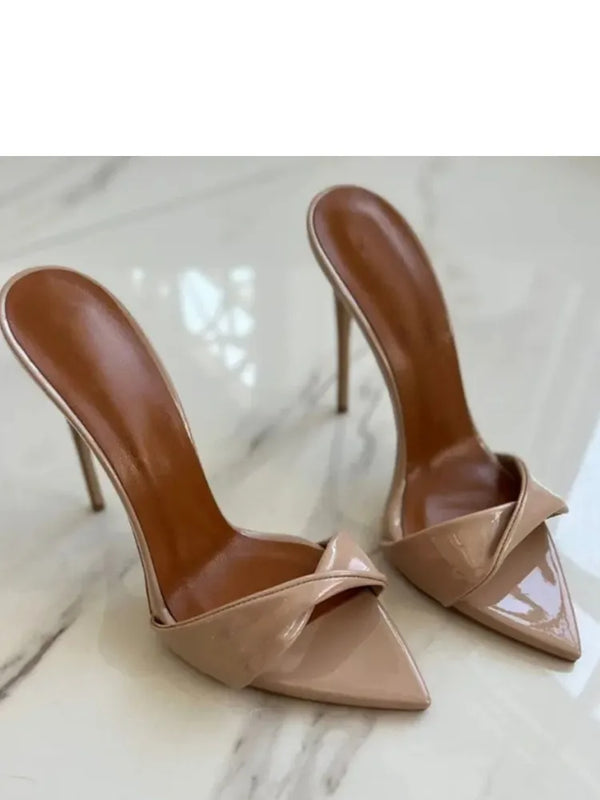 2026Summer New Pointed Thin High-heeled Women's Sandals, Sexy and Comfortable Party Fashionable High-heeled Slippers