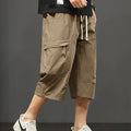 Cargo Shorts Men Working Cropped Pants Summer New Thin Casual Loose Sports Shorts Bermudas Fashion Casual Man Shorts