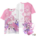Elysia Honkai Impact 3 Role Playing T-Shirts New Arrival 3D Print Kids Anime Tees Summer Men Women Harajuku Short Sleeve Y2k Top