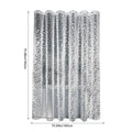Bathroom Shower Curtain Transparent Lining Waterproof Bathtub Bathing Cover PEVA Mildew Proof Cobblestone Curtain with Hooks