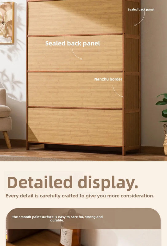 Bookshelf Shelf Floor-to-ceiling bookcase Living room against the wall Multi-layer storage cabinet Locker Simple bedroom