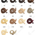 U Tip Fusion Hair Extensions Blonde Natural Real Human Hair Extensions 1.5cm Keratin Hair Capsules 50pcs 30g 40g 50g 12-24inch