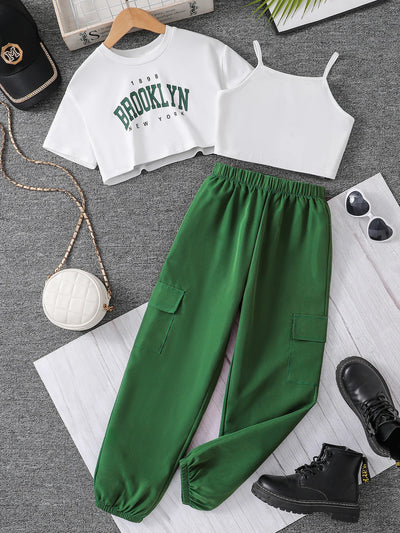 Spring/Summer Children's Fashion Trend Girls Athleisure | SAMAG
