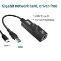 USB 3.0 wired network card to RJ45 Type - C to LAN Ethernet adapter for PC Laptop MacBook Windows - Visuel 6 | SAMAG